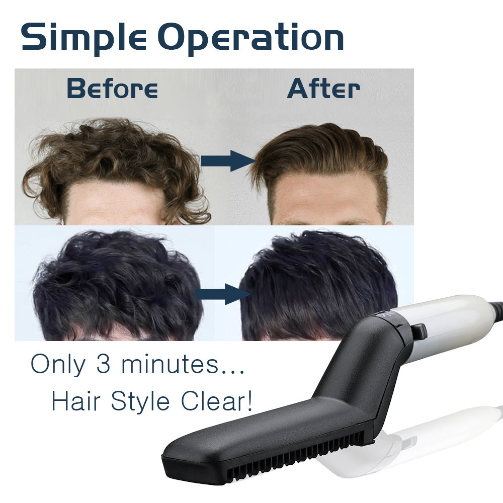 Men Quick Beard Straightener Styler Comb,Hair Straightening,